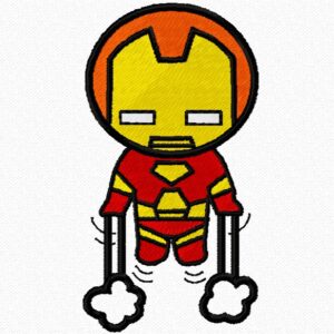 Matriz de bordado Homem de Ferro Baby